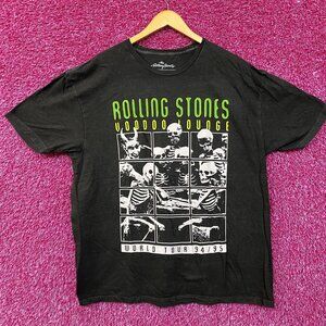 The Rolling Stones Voodoo Lounge World Tour 94/95 Vintage Style T-Shirt ALL